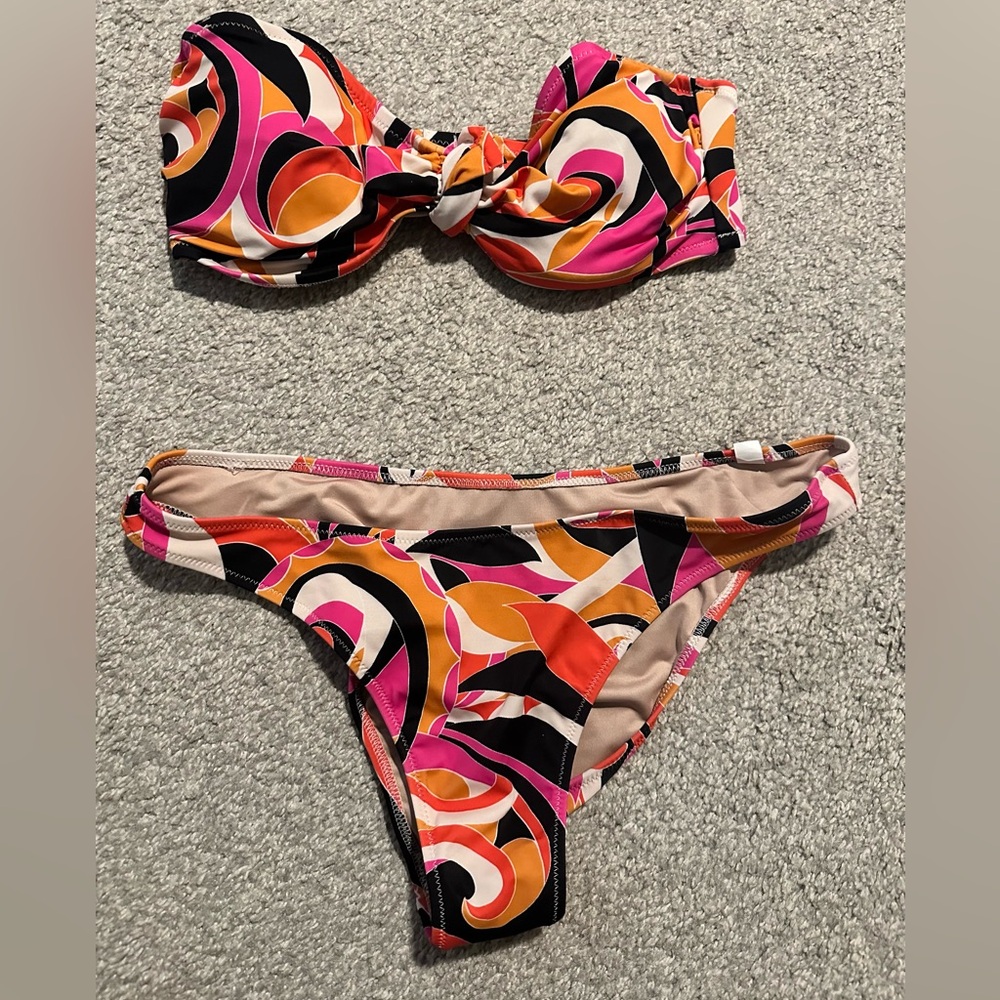 Colorful Swirl Bikini Set